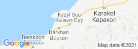 Kyzyl Suu map